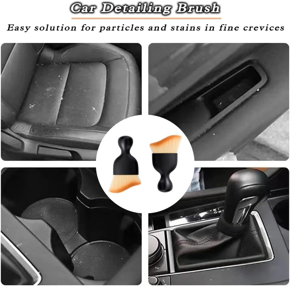 Car Interior Dust Brush, Auto Detailing Brushes
