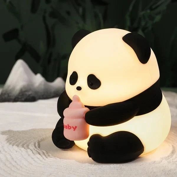 Cute Silicone Panda Light lamp