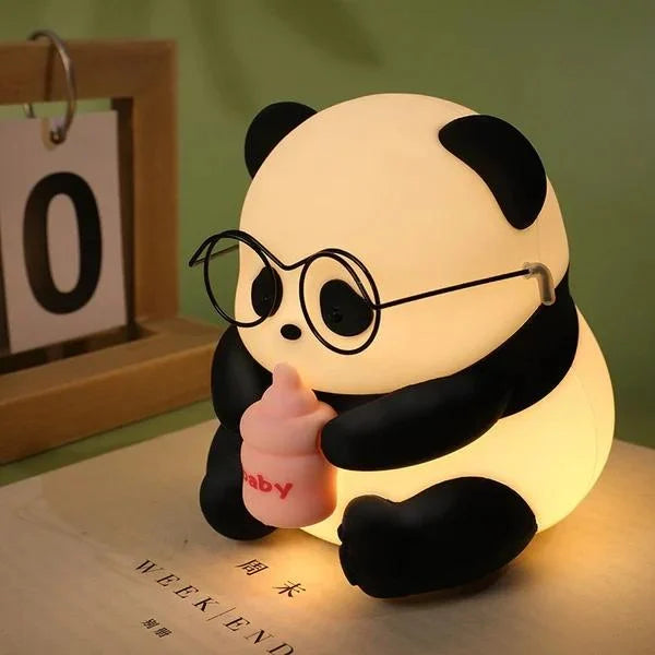 Cute Silicone Panda Light lamp