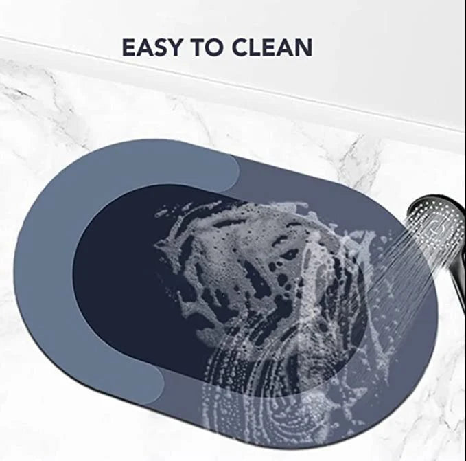 Water Absorbent Bathroom Mat