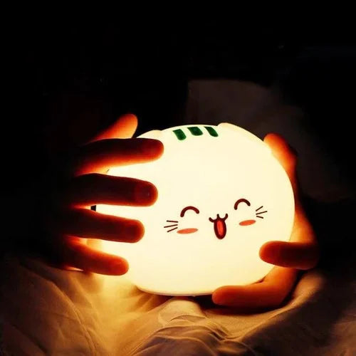 Cute silicone night lamps