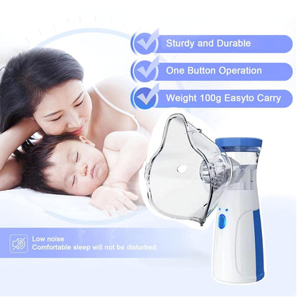 Portable Mesh Nebulizer for Adults and Kids