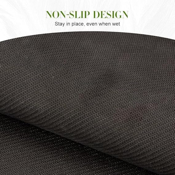 Premium  Flower Floor Mat | Anti-Slip Water Absorbent Rug  | 25×25 Inch