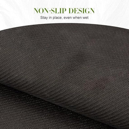 Premium  Flower Floor Mat | Anti-Slip Water Absorbent Rug  | 25×25 Inch