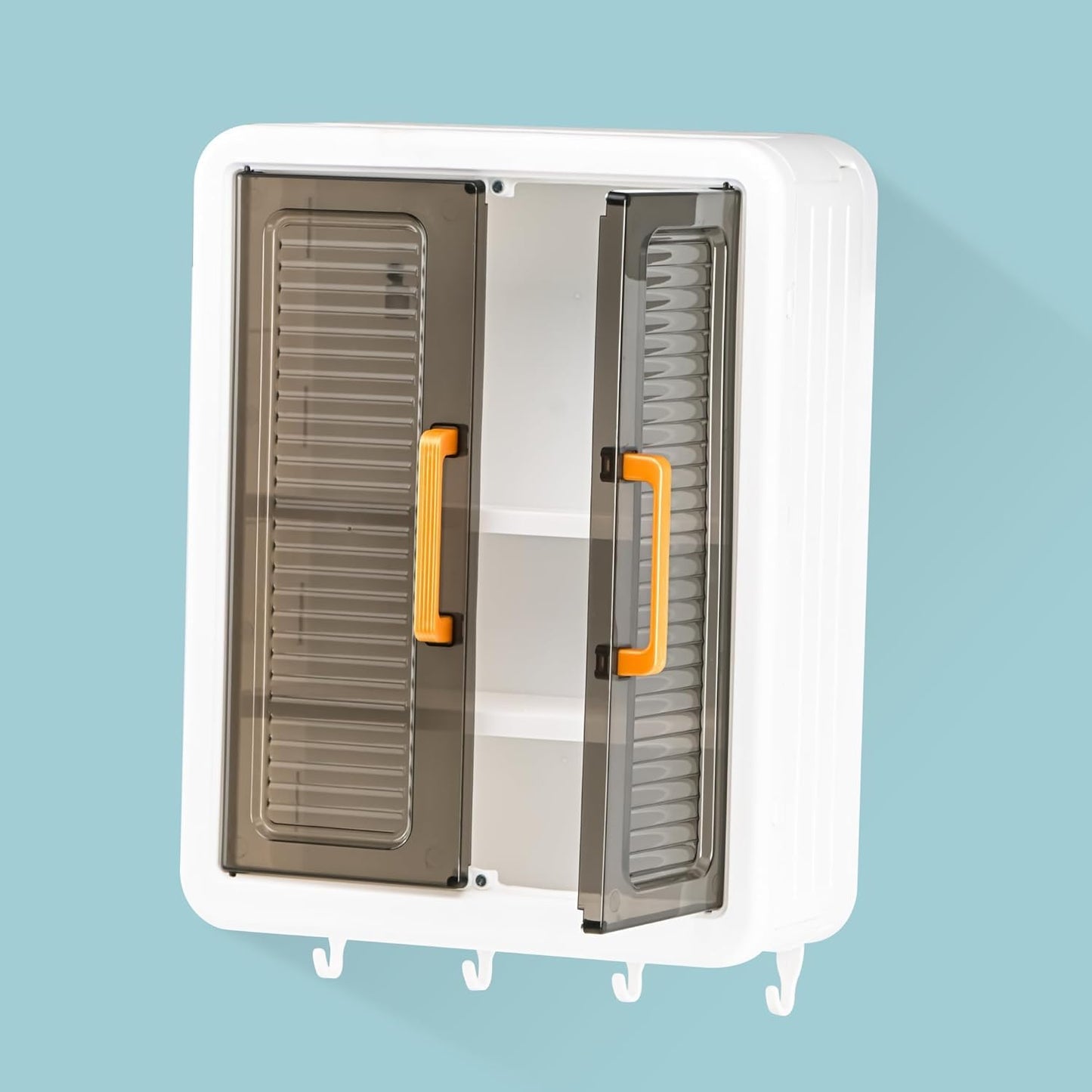Wall Mounted Bathroom Cabinet Organizer with Doors