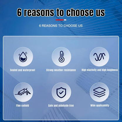 Waterproof Silicone Sealant Adhesive for Roof & Leakage Repair
