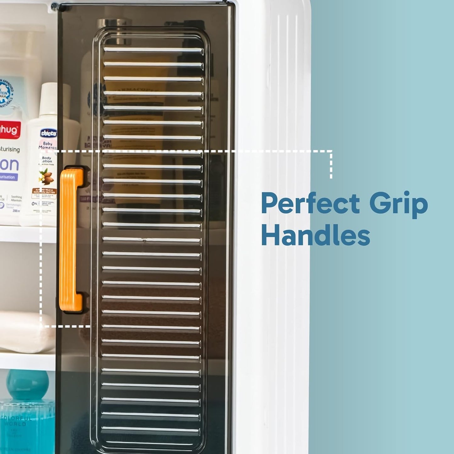 Wall Mounted Bathroom Cabinet Organizer with Doors