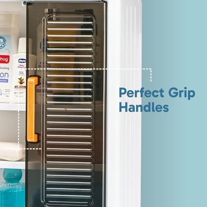 Wall Mounted Bathroom Cabinet Organizer with Doors