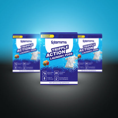 FOAMMS Tripple action Laundry Pods