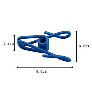 Elastic Cloth Drying Rope with 12 Clips |  For Travel Home Outdoor
