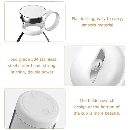 Portable Electric USB Juice Maker/ Mini Bottle Electric USB Juice Make