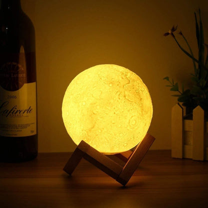 3d Moon Light Night Lamp