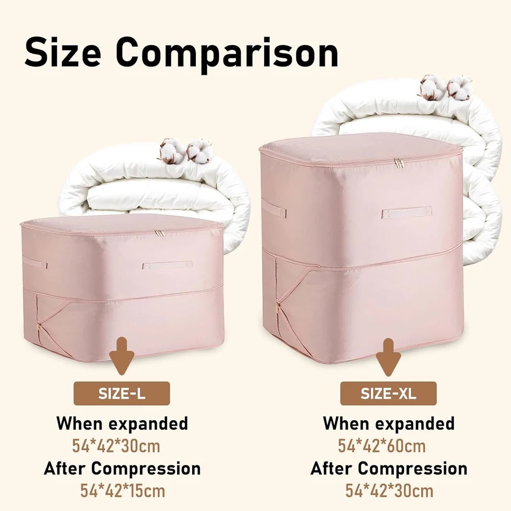 Nylon Mix Colors Ultra Space Saving Self Compression Organizer