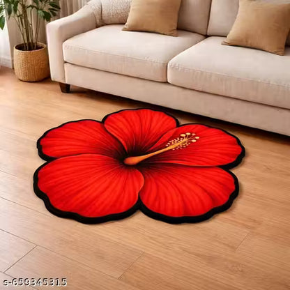Premium  Flower Floor Mat | Anti-Slip Water Absorbent Rug  | 25×25 Inch